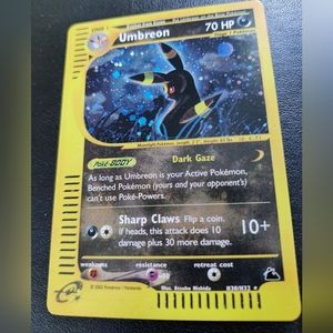 Vintage Pokemon card Umbreon H30/H32 excellent condition
